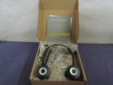 Jabra - Pro 920 Duo Headset - Untested & Boxed.