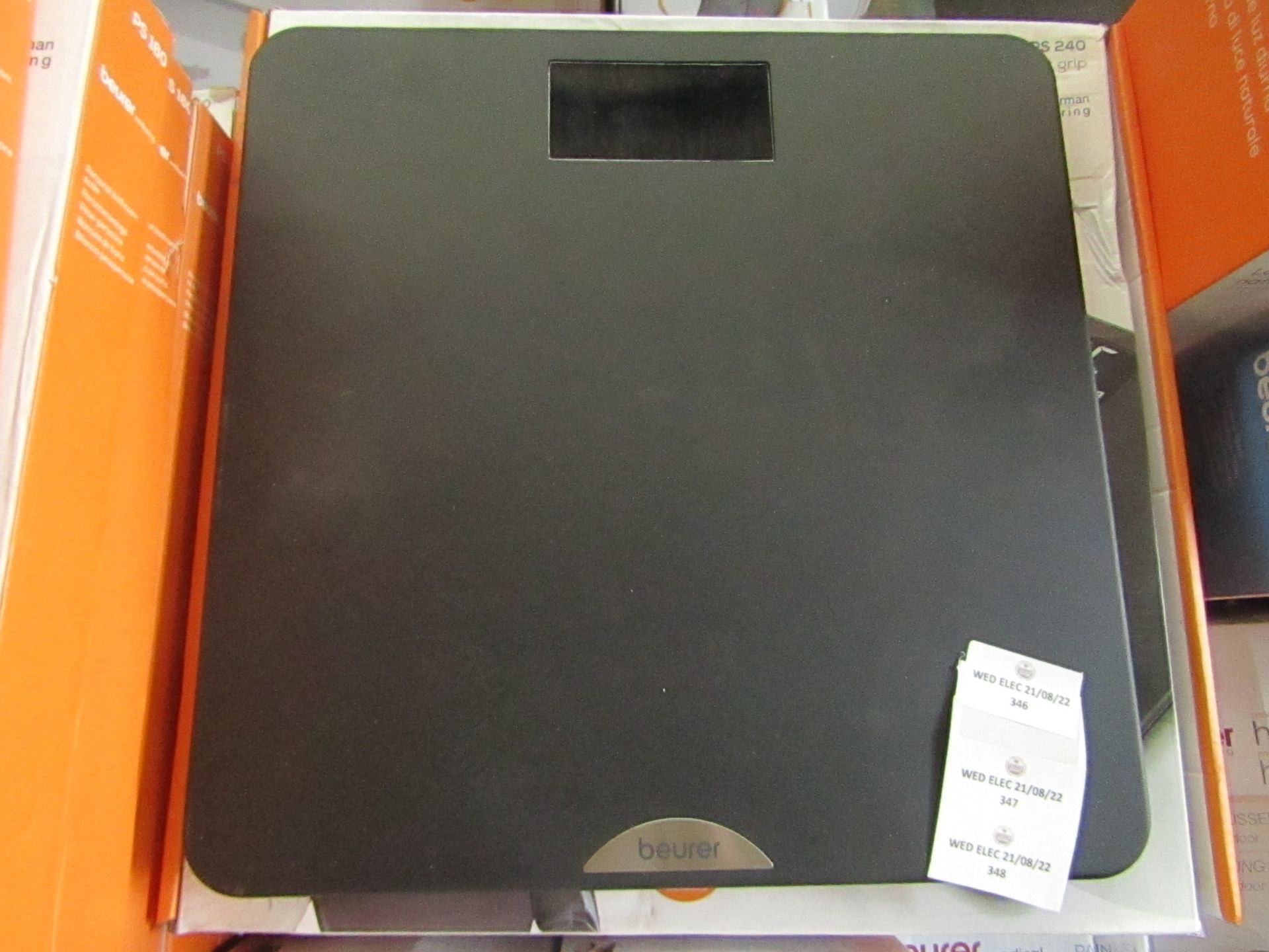 Beurer - Personal Soft Grip Bathroom Scale - PS240 - Grade B & Boxed. RRP £30.00 @Amazon.