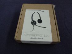 Plantronics - EncorePro 520 Headset - Untested & Boxed.