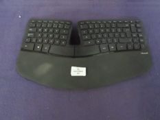 Microsoft - Sculpt Ergonomic Desktop Wireless Keyboard - No Number-Pad Present - Untested, Non