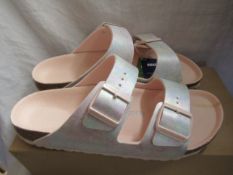 Birkenstock Multi- Coloured Sandal Size 41 New & Boxed
