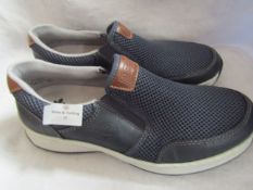 Rieker Navy Slip on Shoe Size 41 New