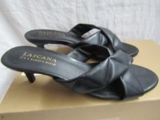 Lascana Shoe Black Size 5 New & Boxed