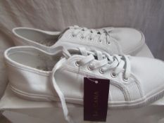 Lascana White Sneaker Size 43 New & Boxed