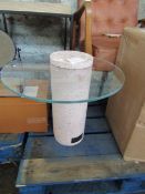 Moot Group Zuiver Terrazzo Rosalina Side Table Pink RRP Â£19.00 (PLT A1) - The items in this lot are