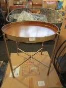 Moot Group Hudson Living Lenox Tray Table RRP Â£49.45 (PLT S24) - This item looks to be in good