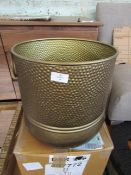 Moot Group Gallery Direct Capulin Nickel Antique Planter RRP Â£25.46 (PLT A2) - This item looks to