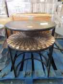 Moot Group Limosa Side Tables RRP Â£185.00 (PLT C37) - This item looks to be in good condition and