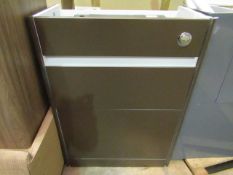 Ideal Standard - WC Unit & Concealed Cistern - Matt Dark Brown/Matt White - E1149VY - Good Condition