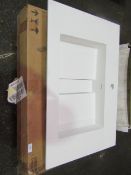 Cosmic - Block Wash Basin Matt White - 800mm ( 1-Tap Hole ) - Good Condition & Boxed.