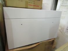 Unbranded - Wall-Hung Gloss White Basin Unit ( 594x385x350mm ) - Good Condition & Boxed.