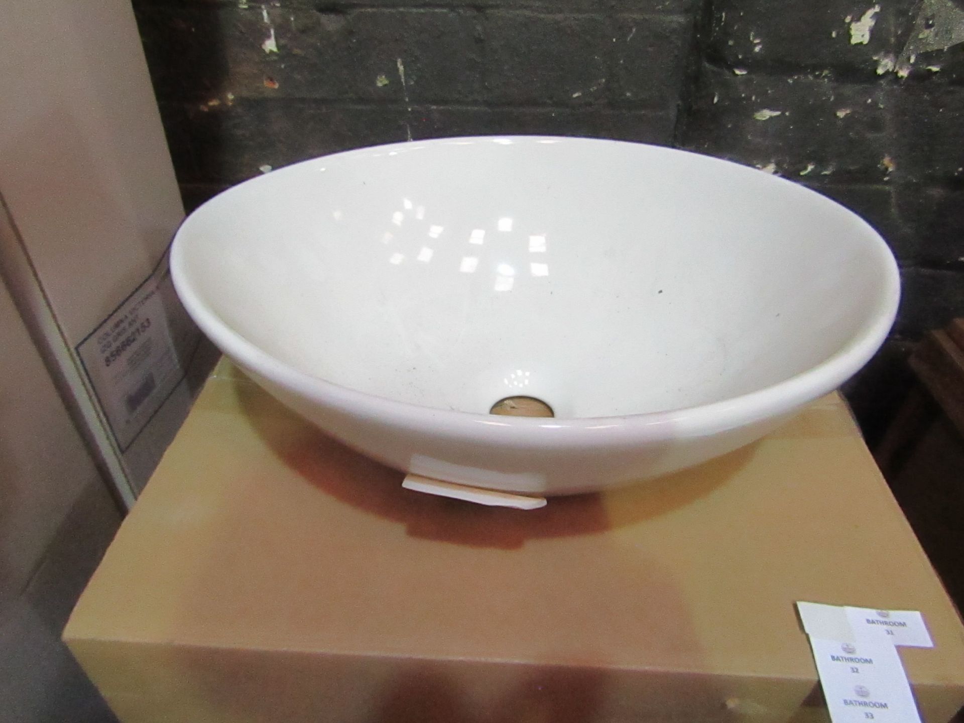 Laufen Made - Oval Counter Top Sink - New & Boxed.