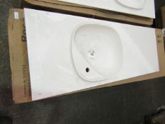 Roco - Surfex Right-Hand Sided Wash-Basin 1400mm - Suitable Pair With Roca Beyond Vanity Unit - No