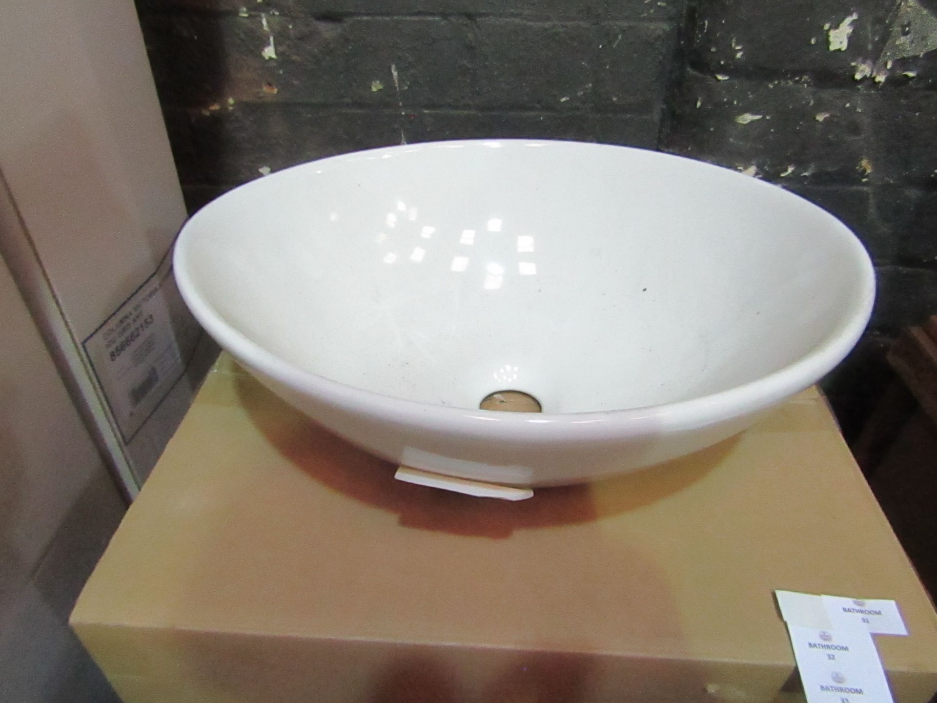 Laufen Made - Oval Counter Top Sink - New & Boxed.