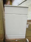 Unbranded - WC Gloss White Unit - 500x300mm - Good Condition & Boxed.