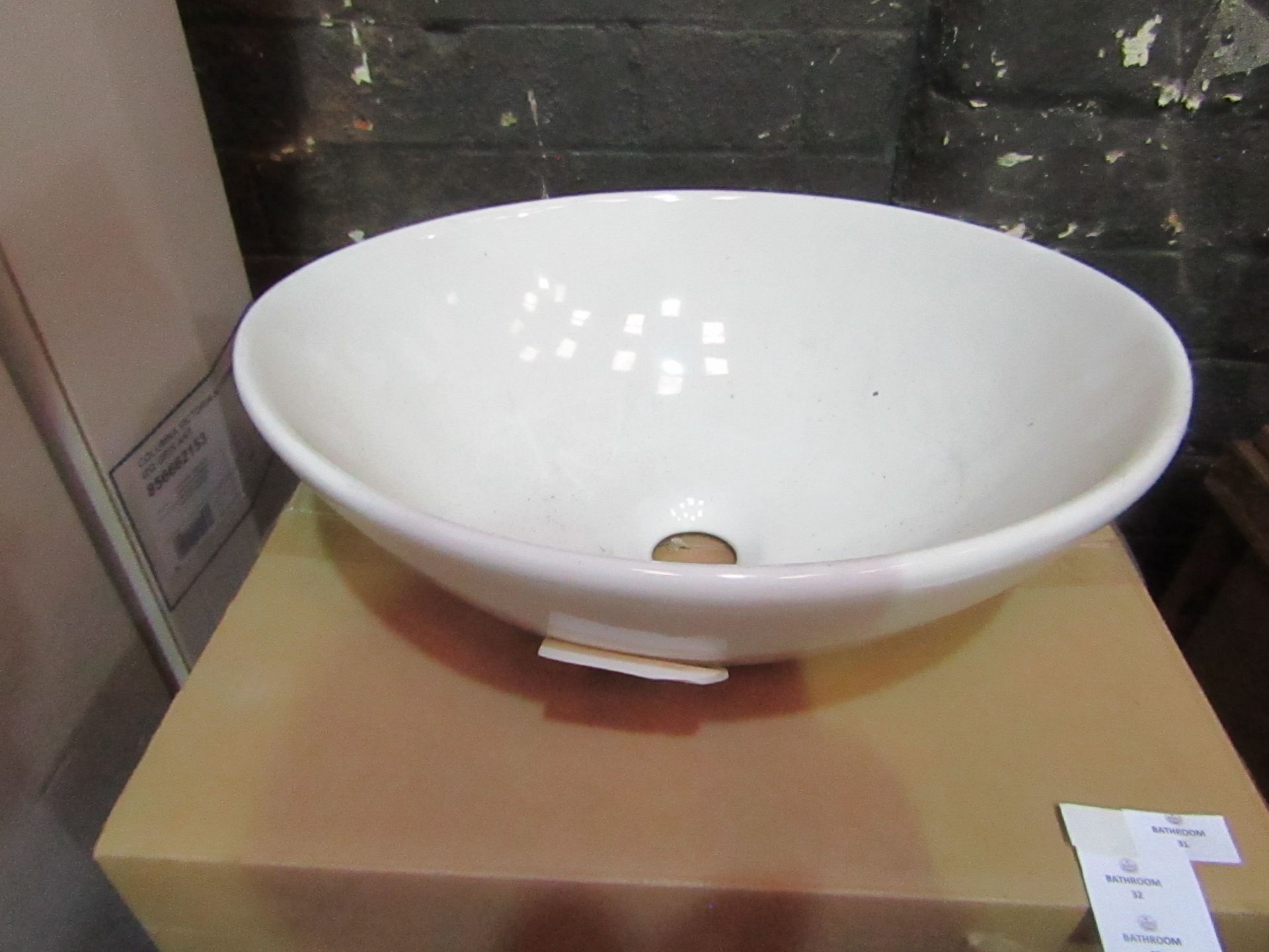 Laufen Made - Oval Counter Top Sink - New & Boxed.