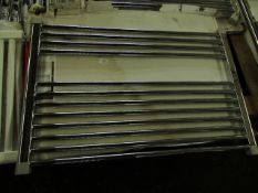 Warm Base - Loco Horizontal Ladder Towel Rail Chrome - 9000x600mm - Looks To Be In Good Condition,