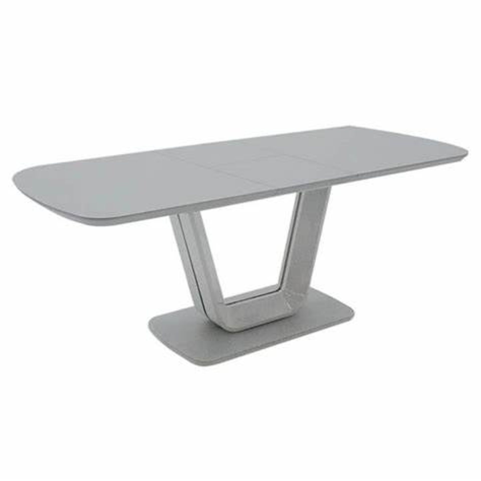 2 x Vida Living Lazzaro Large Extending Dining Table in Gloss White RRP “?652.00 SKU VID-LAZ-203-