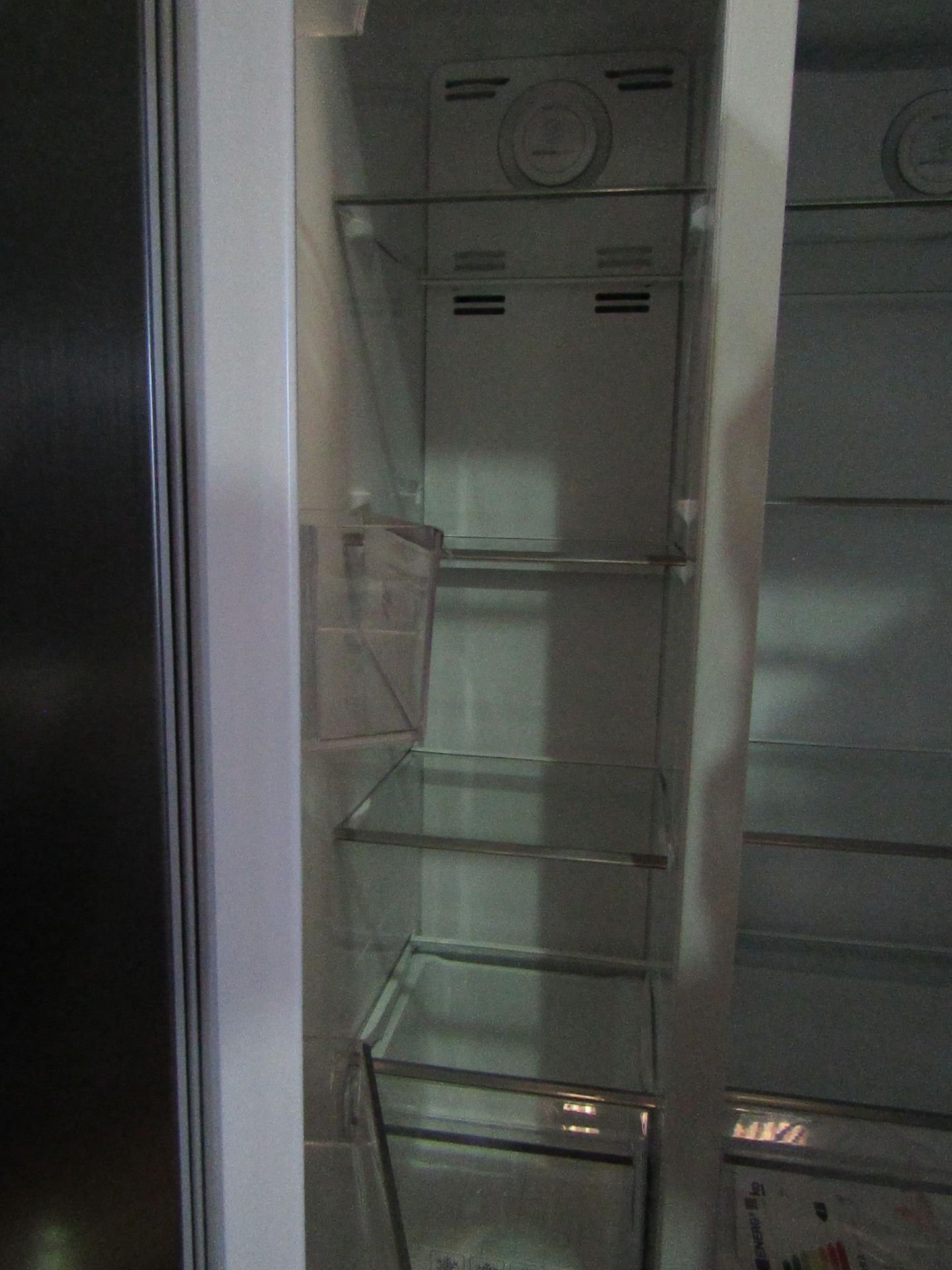 Beko American style fridge freezer, tested working - Image 3 of 3