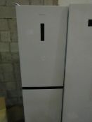 Hisense 60/40 split fridge freezer, powers on but not getting cold