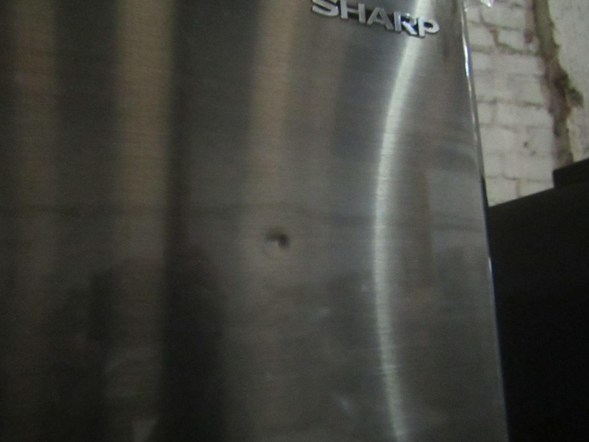 Sharp 4 door american fridge freezer, getting cold in both compartments when plugged in, has a - Image 2 of 4