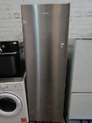 Smeg tall fridge, tested and working for coldness and is in clean unused condition inside, has a