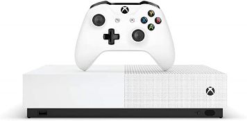 XBOX ONE S 1TB, powers on but is faulty, requires a controller. This item will be powered on arrival