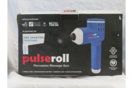 Pulse roll Percussion Massage Gun, tested working for percussion with the power it currently has,