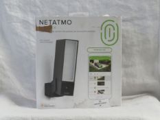 Netatmo Presence outdoor security camera with people, car and animal detection, untested and