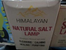 Himalayan Salt Lamp - Healing Properties - Unchecked & Boxed.