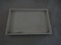 Cosmic - Bathlife White Tray ( 12x2.5x18cm ) - Good Condition & Boxed.