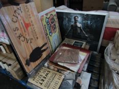 13x Various Assorted Canvases - All Unused, Conditions Vary & Viewing Recommended.
