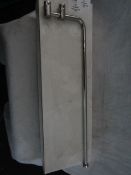 Cosmic - Logic Glossy Stainless Steel Swivel Towel Rack - Good Condition & Boxed.