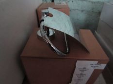 Cosmic - Chrome Toilet Paper Holder - Good Condition & Boxed.