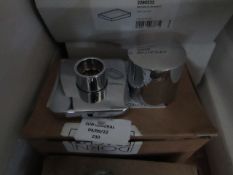 Villeroy & Boch - Cult Chrome Shower Thermostat - Unchecked & Boxed.