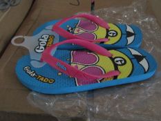 6x Gola - Tado Foam Slippers ( Girls ) - Size 6 - All Unused & Packaged.