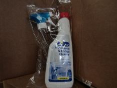 30x Minky - Microwave & Fridge Cleaner Spray - 500ml Bottles - Unused, Packaged & Boxed.