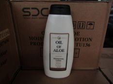 2x Boxes Containing 12 Units Per Box Being : Oil Of Aloe - Miosturising Lotion - 400ml Bottles - All