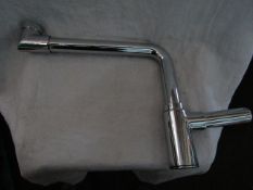 Roca - Siphon Mural Chrome Sink Drainage Pipe - Good Condition & Boxed.