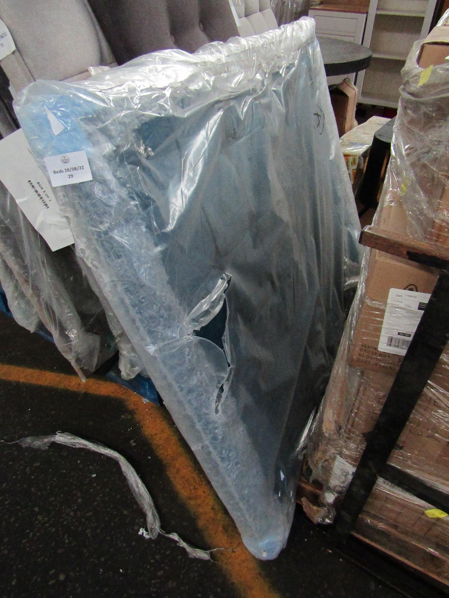 | 1X | CARPETRIGHT ARIZONA HEADBOARD 3FT SLATE | LOOKS TO BE IN GOOD CONDITION WITH PACKAGING | - Image 2 of 2