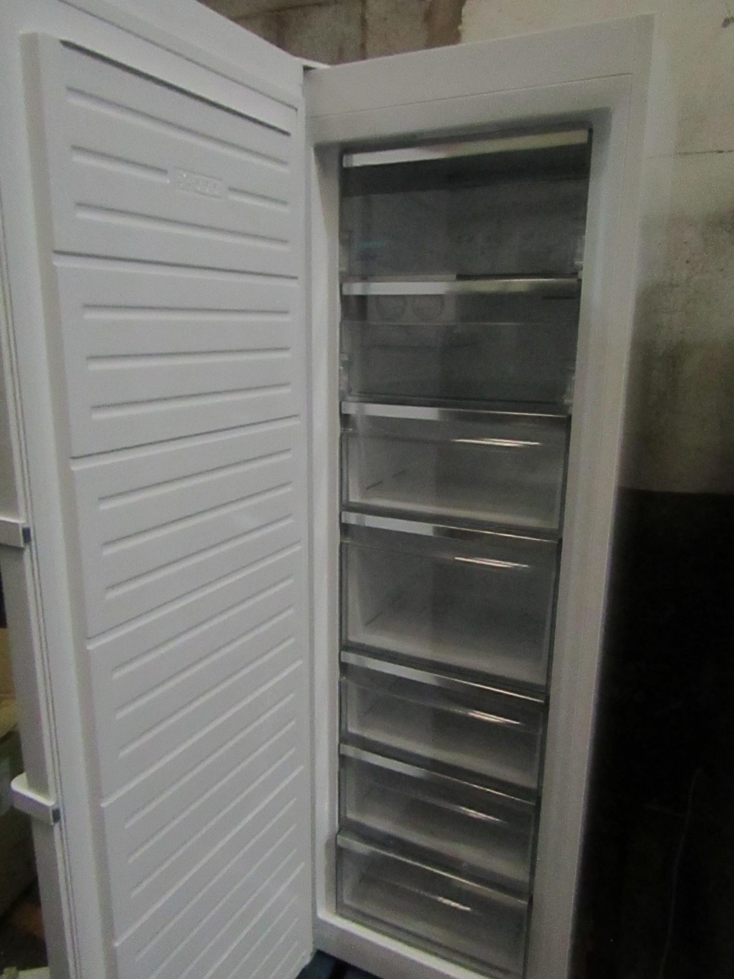 Sharp tall free standing freezer, tested working for coldness - Image 2 of 2