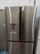 Hisense RF750N 3 door american fridge freezer with ice and water dispenser, tested and working for