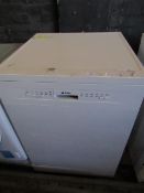Smeg freestanding dishwasher, powers on, the vendor has suggested it is working but we have not
