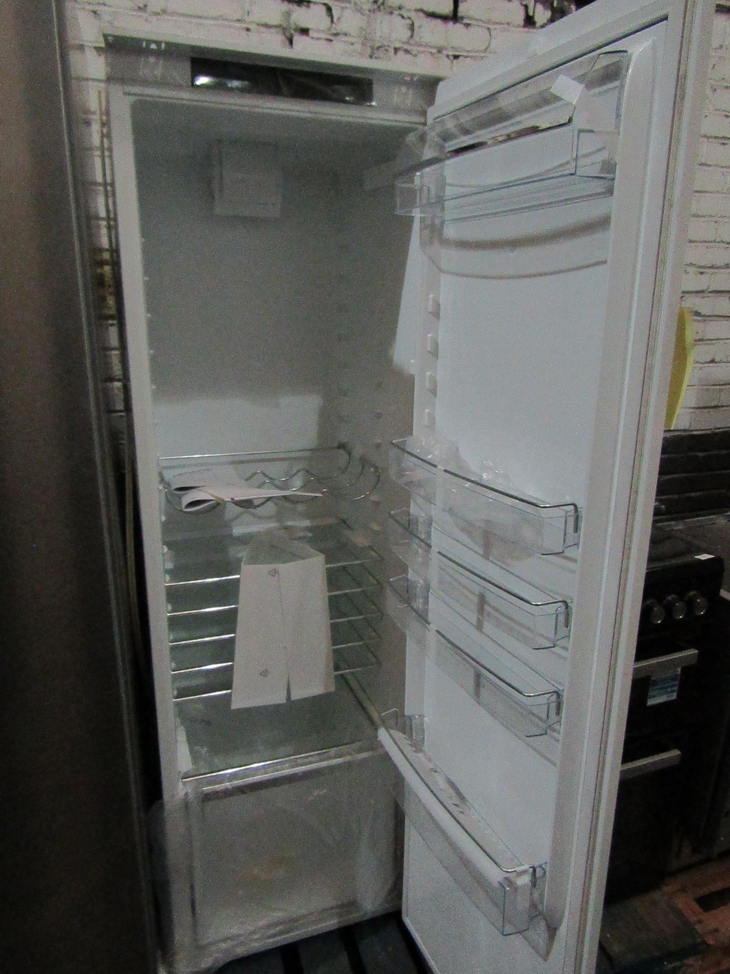 IKEA Single Door Fridge White FROSTIG RRP est. ô?299 - The items in this lot are thought to be in - Image 2 of 2