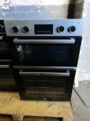 BEKO Pro RecycledNet Electric Double Oven Silver BBXDF22300S RRP ô?329.00 - The items in this lot