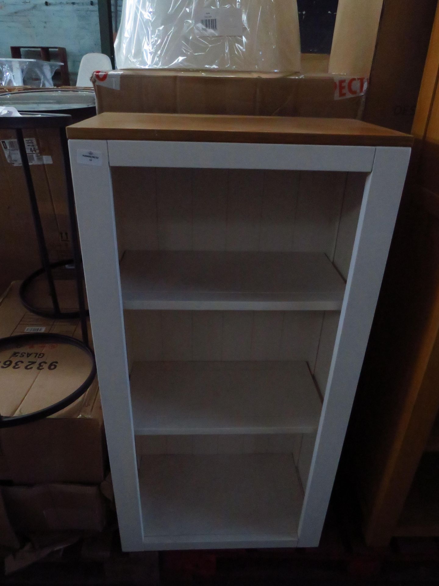 Cotswold Company Chalford Warm White Desk Top Bookcase RRP Â£185.00 - This item looks to be in