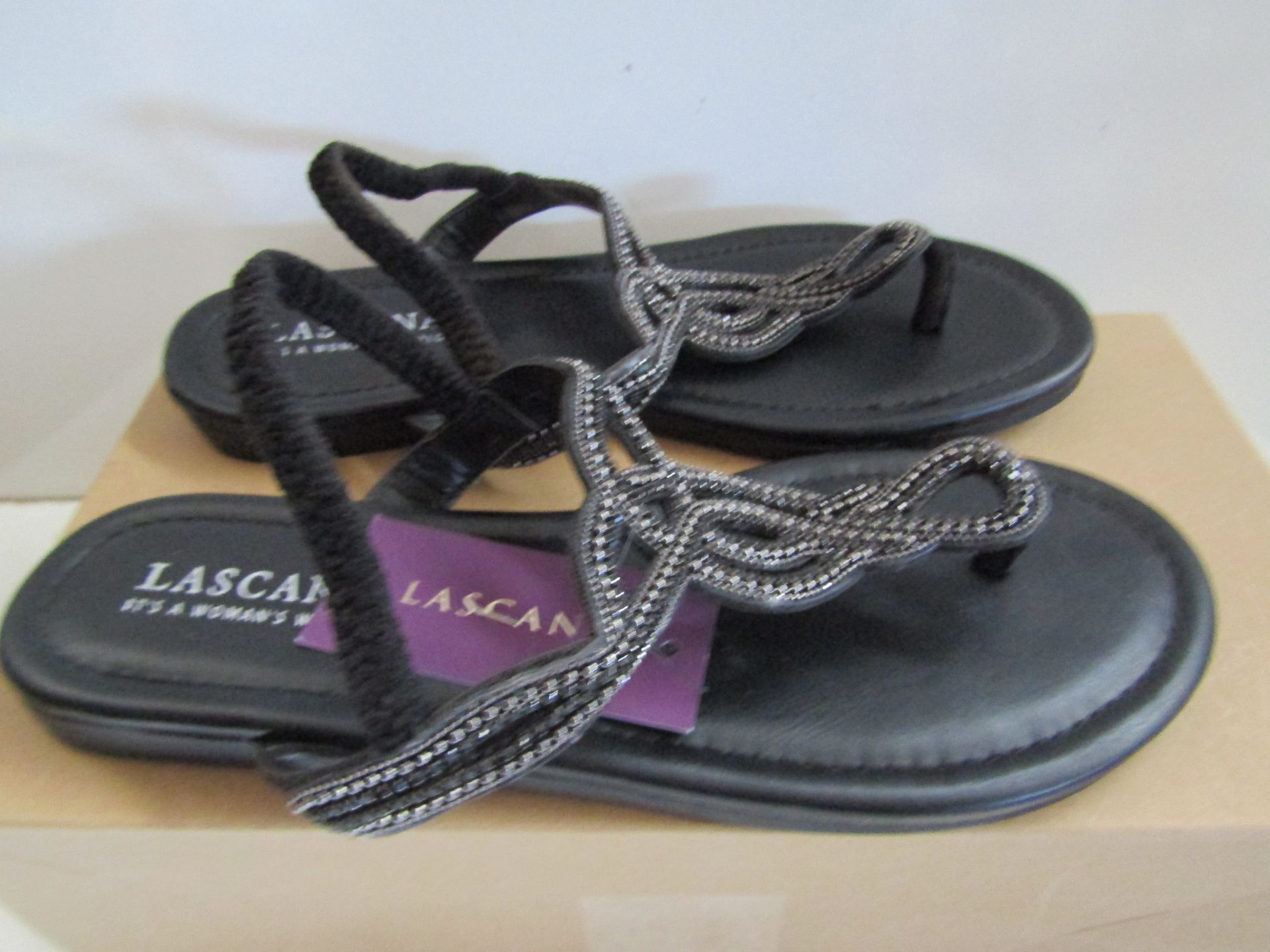 Lascana Toe Post Sandal Size 40 New & Boxed