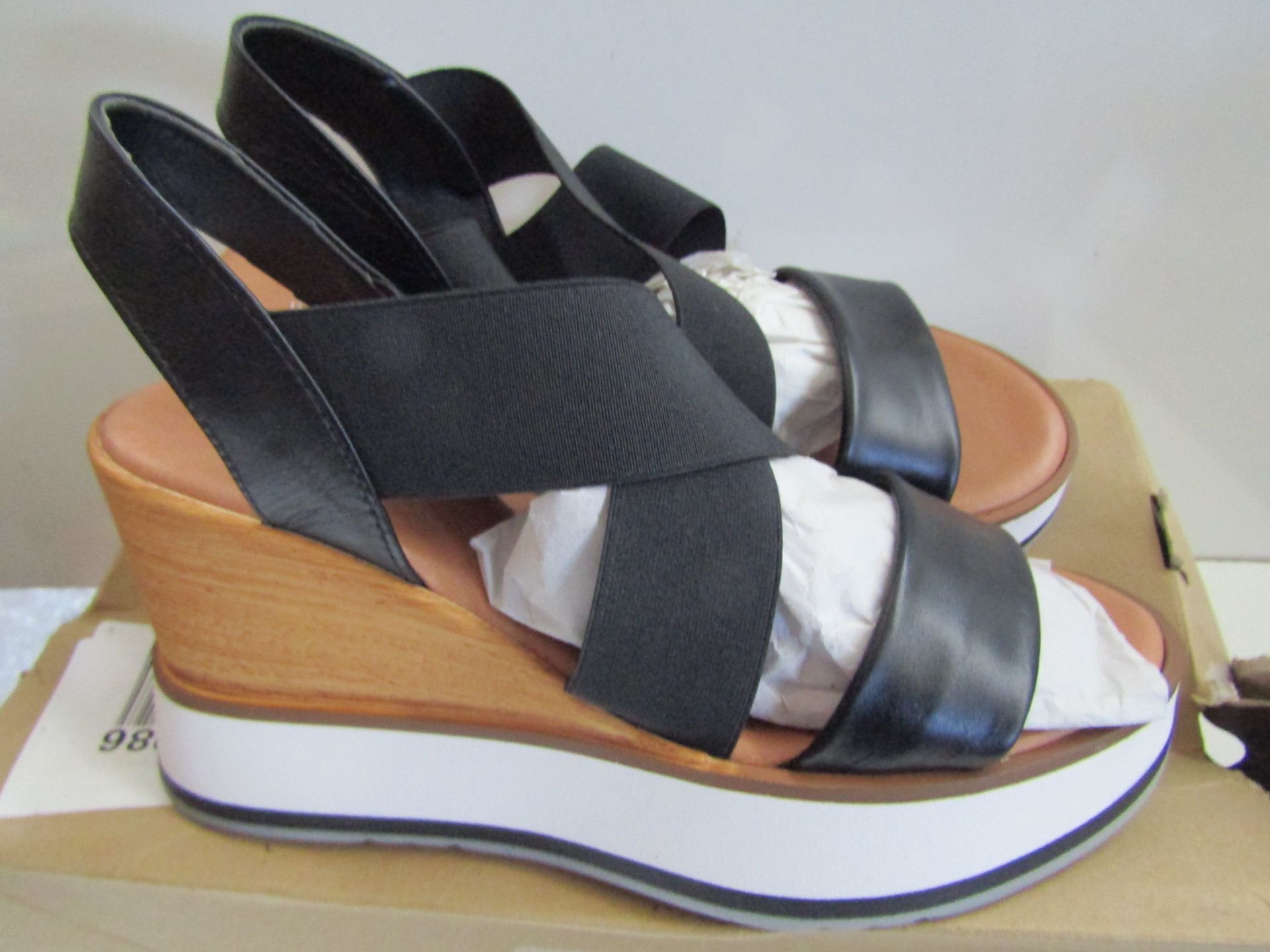 Lascana Wedged Sandal Size 41 New & Boxed