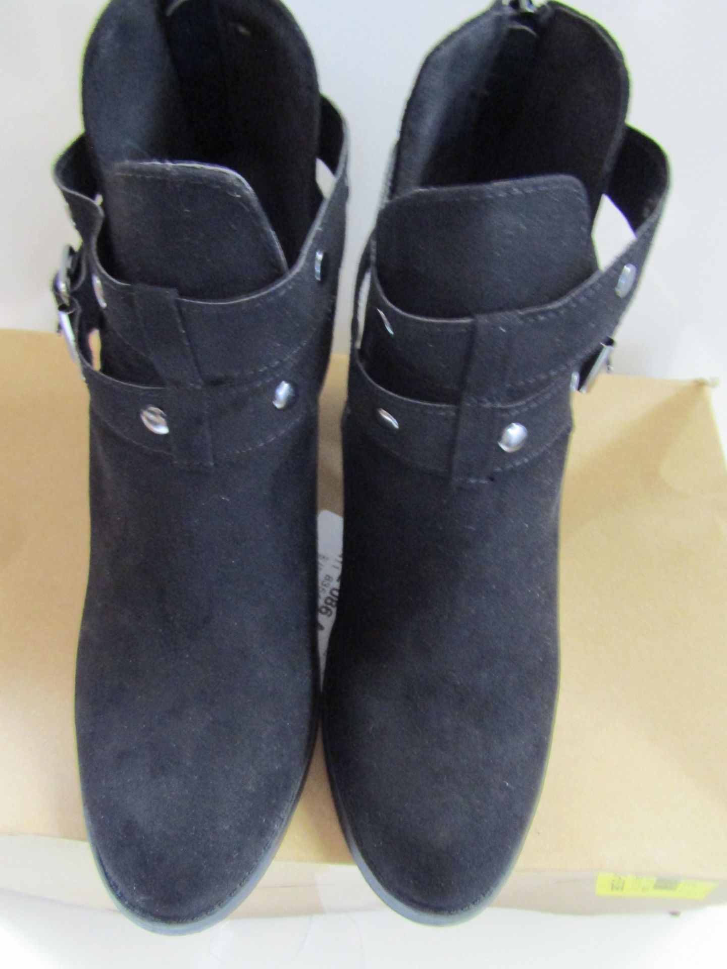 Lascana Ankle Boot Black Size 4 ( May Have Worn Once Very Light Wear ) - Image 3 of 3