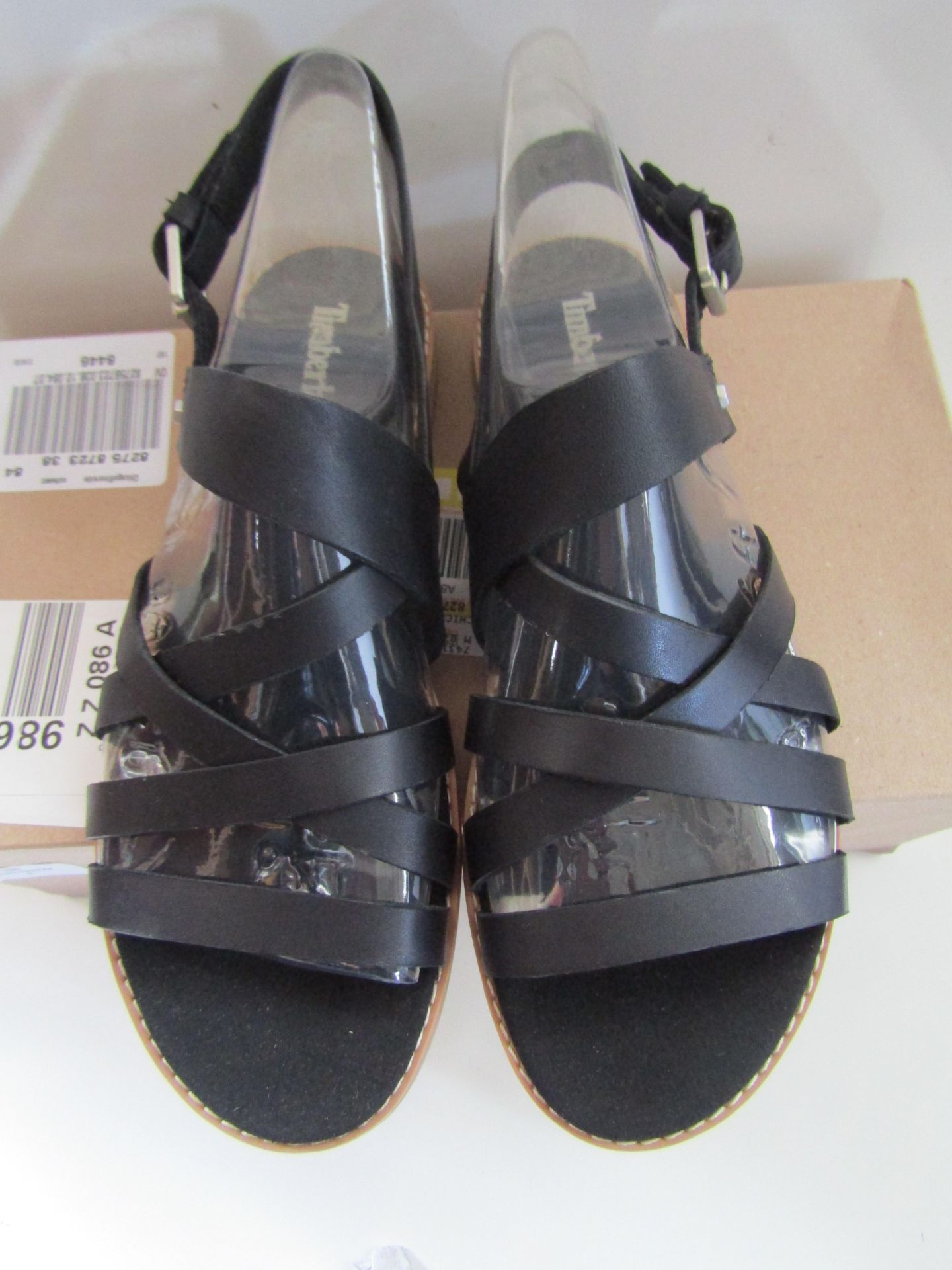 Timberland Ladies Sandals Black Size 5 New & Boxed - Image 3 of 3